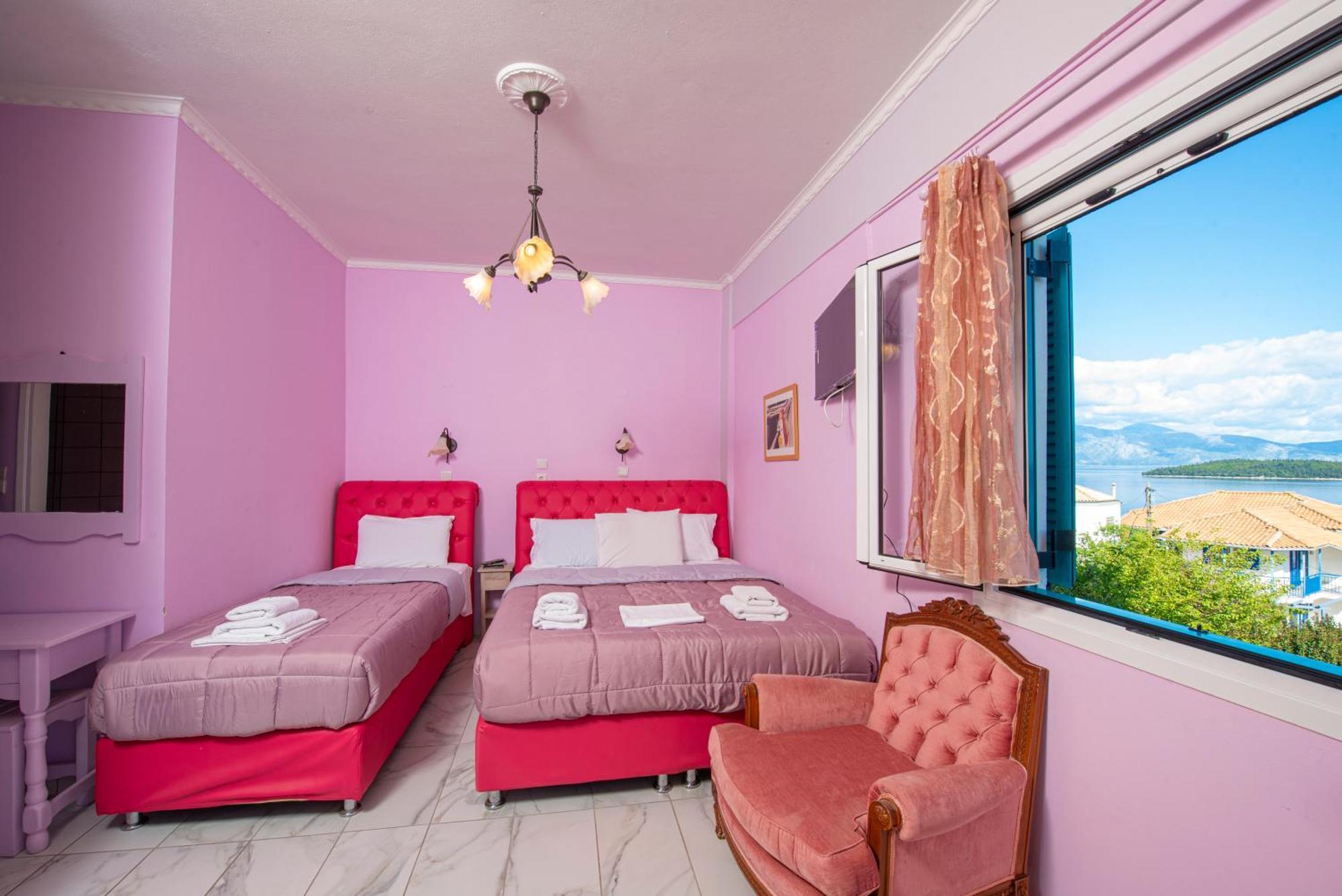 Bella Vista Aparthotel Nydri  Bagian luar foto